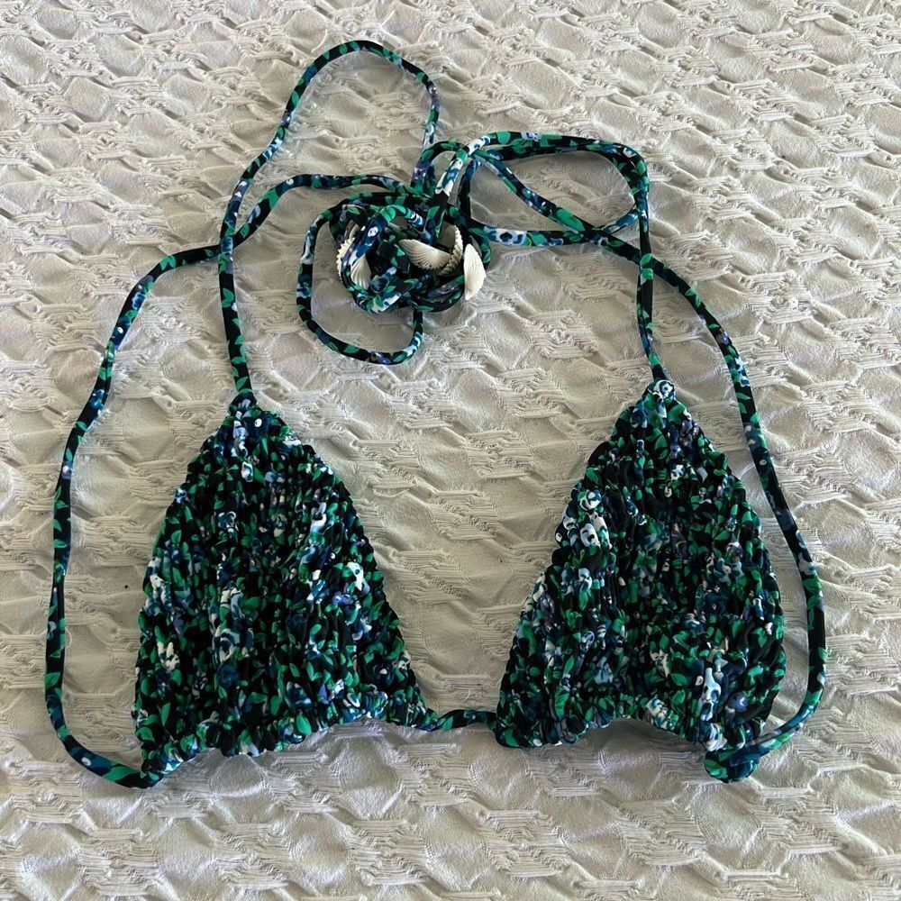 Tori Praver Swimsuit Top Size Small  In used condition